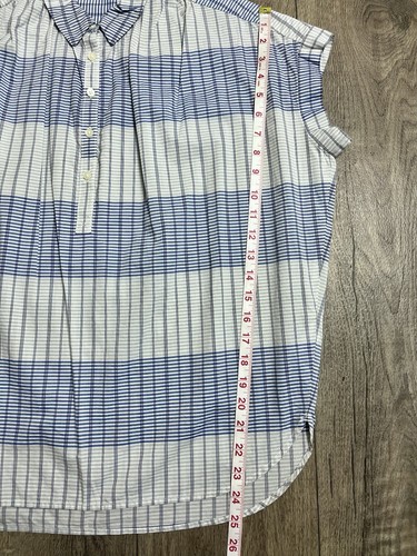 Madewell Central Drapey Popover Hemd Gr. S Delray kariert Oversized 100% Baumwolle - Bild 4 von 6