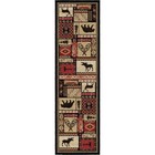 Mayberry Rug Patchwork Area Rug, 2 ft 3 in x 7 ft 7 in, Multi