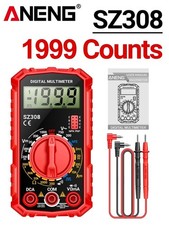 Professional Digital Multimeter Voltmeter Ohmmeter Ammeter Multi Tester Meter