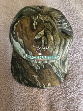 Buckmasters Realtree Camouflage Trucker Mesh VTG Made In USA Snapback Hat