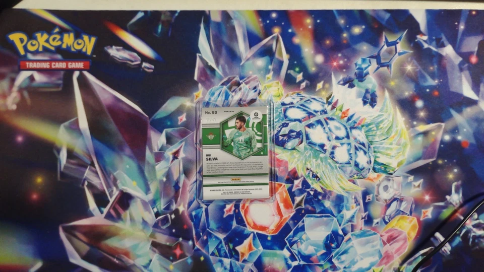 2021-22 Panini Mosaic La Liga Rui Silva Mosaic Purple Prizm #80 45/49 - Image 2 of 2