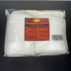 Berkshire PolarFleece Sheets Set Full Double Ivory Flat Fitted 2 Pillowcases