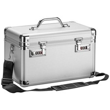 Large Lock Box - 15.1x8.7x9.4 Inch Lockable Security Storage Case with Combin...