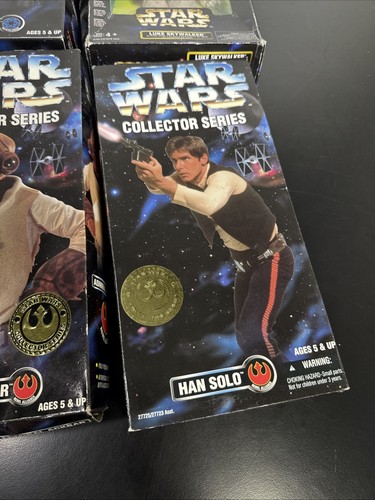 6 x STAR WARS Collector Series 12” - Boba Fett Admiral Ackbar Tie Fighter Kenner - Foto 6 di 23