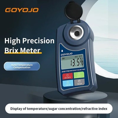 Digital Brix/Salinity Refractometer   Distilled Water Zero Calibration