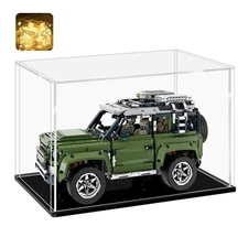 Acrylic Display Case, Assemble Showcase Display Box for Collectibles, with Du...