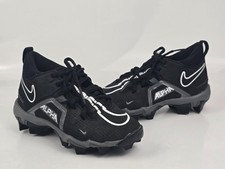 Nike Alpha Menace 4 Shark Black White Football Cleats US Size 1Y