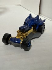 Batman Hot Rod 2022 Hot Wheels DC Character Cars Blue 5 Spoke Rims 1:64 Loose