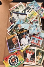 Detroit Tigers Collector Lot Vintage Cards Stars Inserts RCs Huge Mix