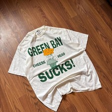 Green Bay Packers Suckers NFL football white shirt VK16542