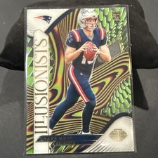 🔥🏈2024 Panini Illusions Drake Maye Illusionists Emerald RC No. 2 GET IT NOW!