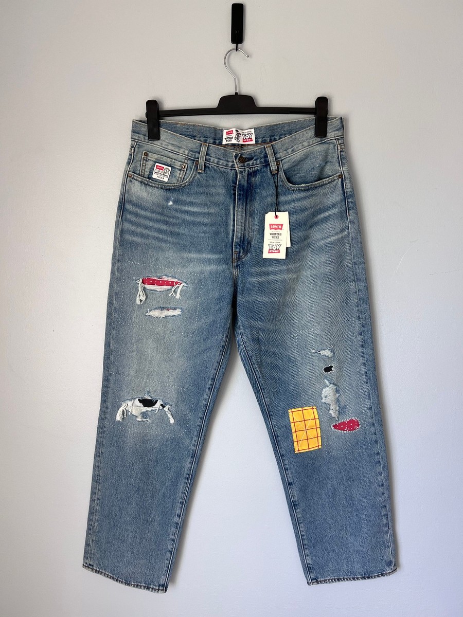 Levi's x Toy Story Loose Fit Jeans - Size 34 x 30 - Blue | eBay
