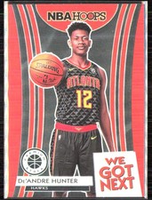 2019-20 Hoops Premium Stock #11 De'Andre Hunter We Got Next Red
