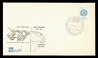 DR WHO 1982 ARGENTINA FDC FALKLAND ISLANDS ANTARCTIC OVPT w29477