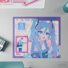 Wallhack SP-005 Hatsune Miku OS Glass Gaming Mousepad Limited Edition IN HAND