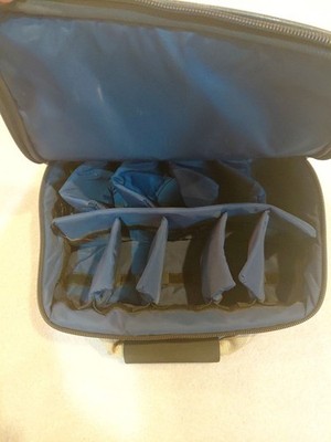 ◾️Abel Fly Fishing Reel Soft Storage Case Abel Fly Fishing Reel Soft Storage Case Blue 10 SLOT Made In USA