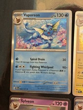 Prismatic Evolutions Complete 9 Card Eevee-lutions Set HOLO NM