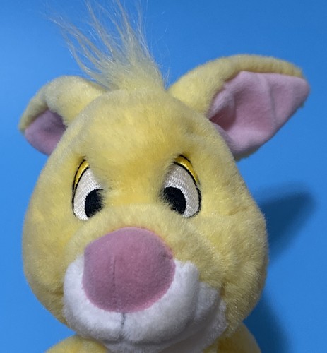 VTG Winnie the Pooh Rabbit 9” Plush Stuffed Animal Disney Store Yellow Bunny 90s - Picture 10 of 10