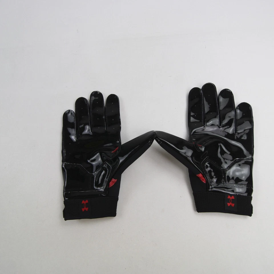 Texas Tech Red Raiders Under Armour 手套 - Lineman 男式黑色 全新 — 第 2/4 张图片