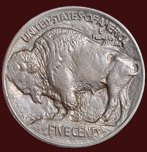 πΊπΈ Uncirculated 1913 Type 1 Philadelphia Mint Buffalo Nickel Cents USA - Picture 2 of 2