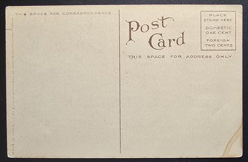 Spokane WA - Old National Bank Edward Mitchell 2394 Vintage Postcard - Picture 2 of 2