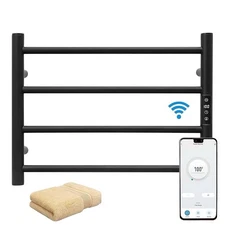KEG Smart WiFi Towel Warmer Wall Mounted with Built-in Timer and Temperature Adj