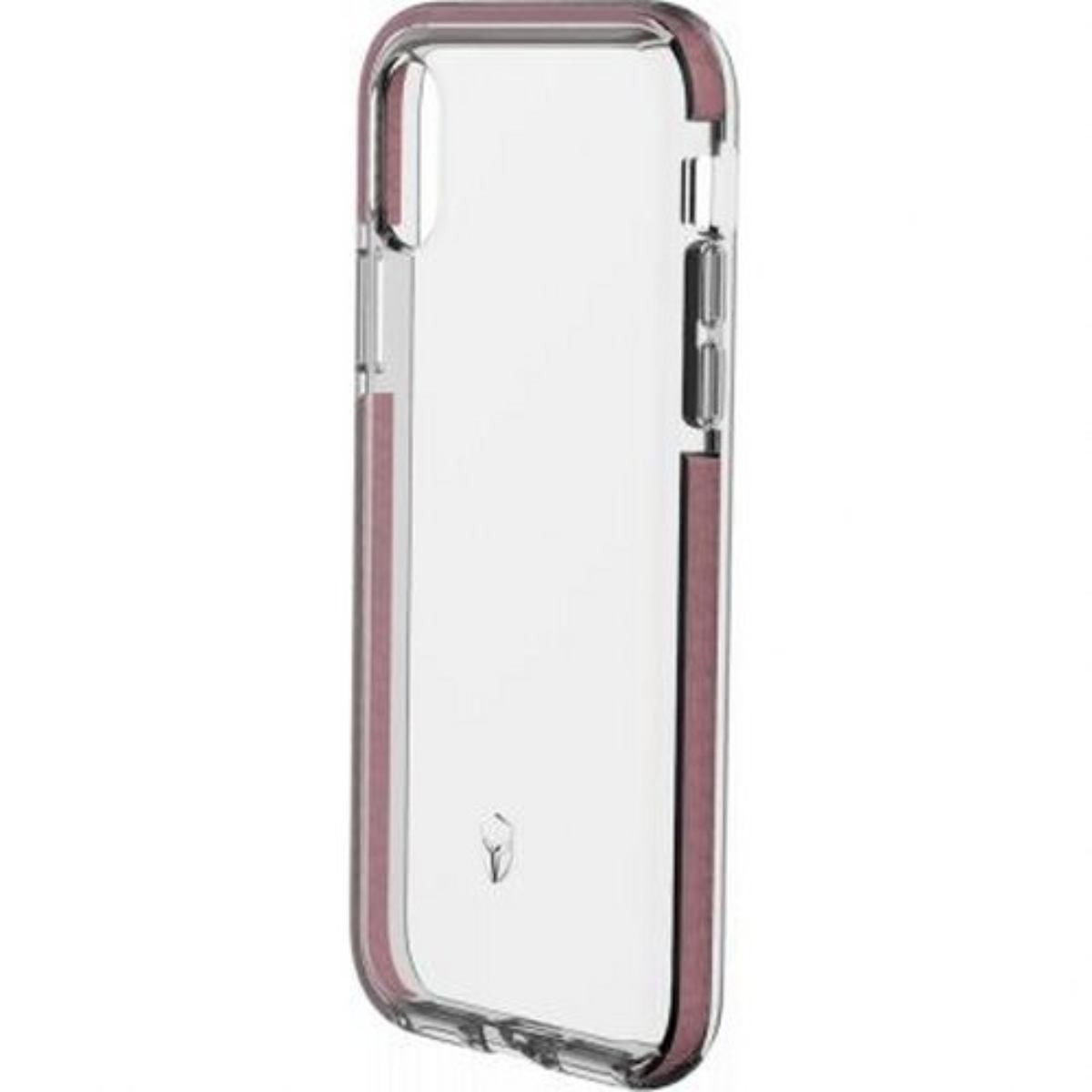 Coque rigide silicone transparent compatible iPhone X et iPhone XS Force Case