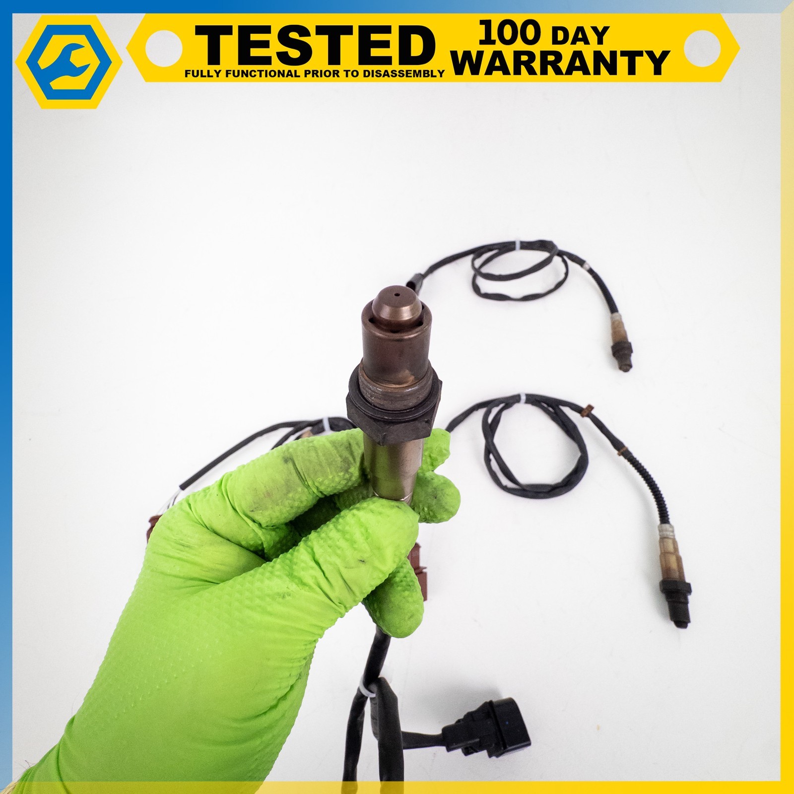 03-18 BENTLEY CONTINENTAL GT FLYING SPUR FRONT REAR OXYGEN SENSOR LAMBDA SET OEM