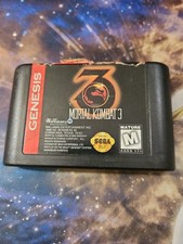 Mortal Kombat 3 (Sega Genesis, 1995) Authentic Game Cartridge ONLY