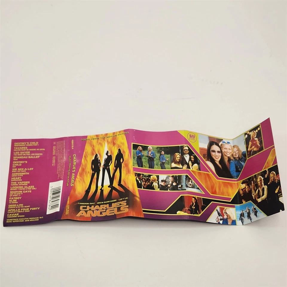 Charlie's Angels Soundtrack Cassette Tape Columbia 498478.4 - Image 4 of 4