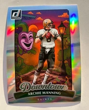 2025 Donruss Archie Manning DOWNTOWN Oversized Jumbo #5 Saints