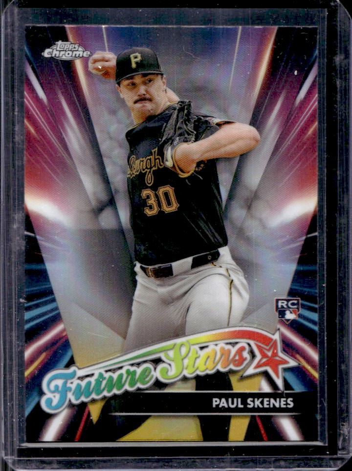 2024 Topps Chrome Update Paul Skenes Future Stars RC Rookie #FSU-17 Pirates
