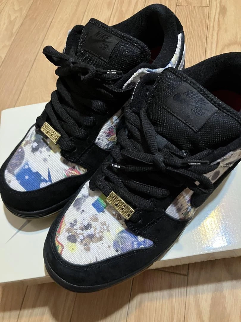 Baskets homme 9,5 US Nike Sb Dunk Low Ramelgy Supreme Collaboration