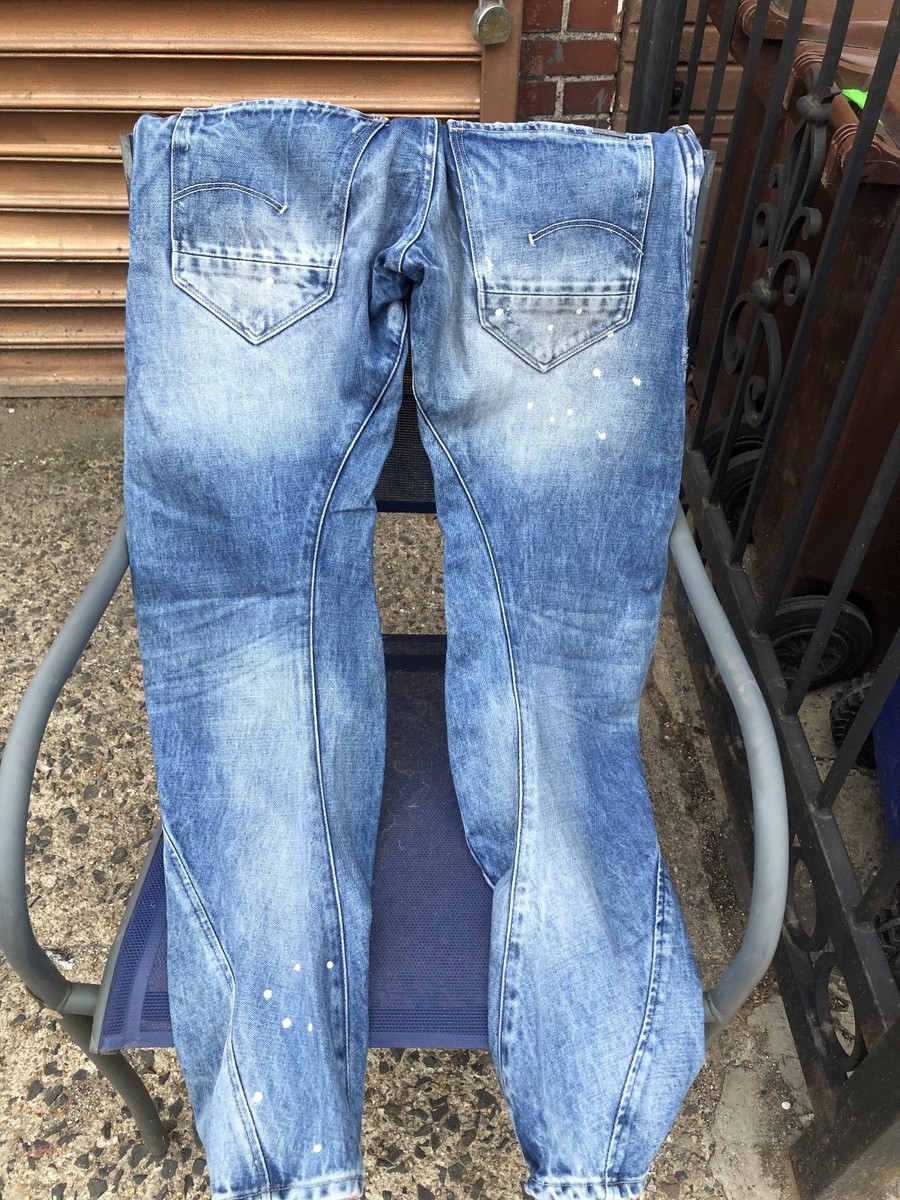 Men's/Unisex G-Star Raw Jeans Arc 3D Tapered W29L32 Superb Quality
