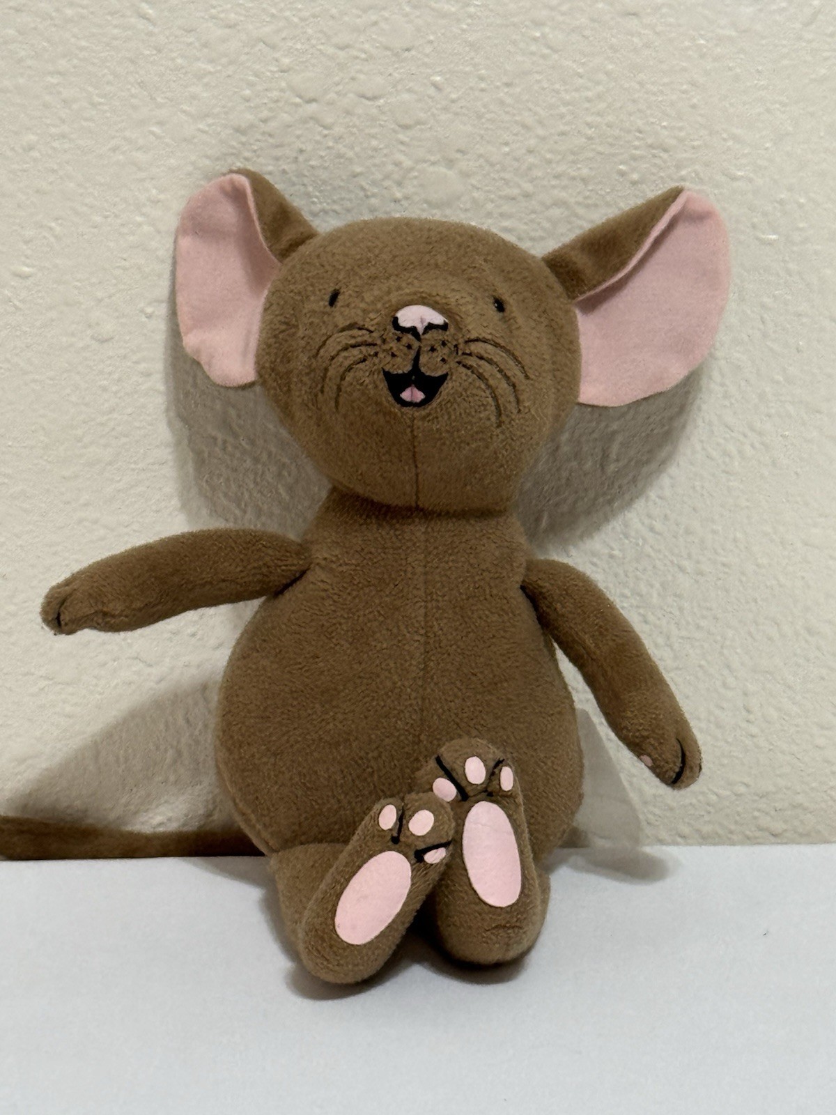 Kohl’s Cares 11 Inch Brown Mouse Plush If You Give A Mouse A Cookie Soft Clean 