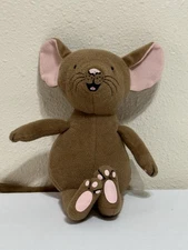 Kohl’s Cares 11 Inch Brown Mouse Plush If You Give A Mouse A Cookie Soft Clean 