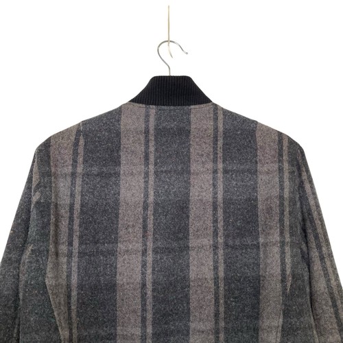 AG Adriano Goldschmied Herren S Flyer Club Bomberjacke Tweed schiefergrau kariert - Bild 4 von 14