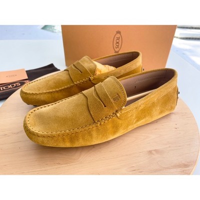 Tod's Men's Mocassino Gommini Nuovo XXM0EO00010RE0G410 Suede Loafer Shoe, UK 6