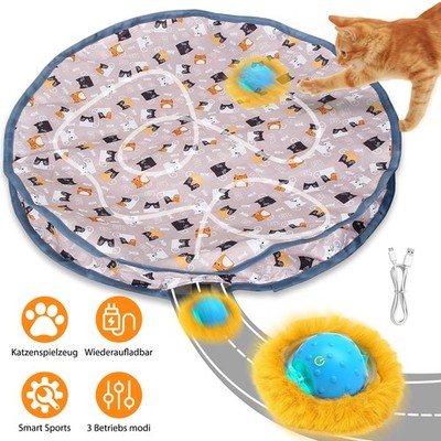 3 Modi Interaktives Katzenspielzeug Spielmatte Katzen Spielmatte Intelligenz
