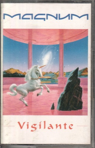 Magnum Vigilante cassette UK Polydor 1986 cassette chrome POLDC5198