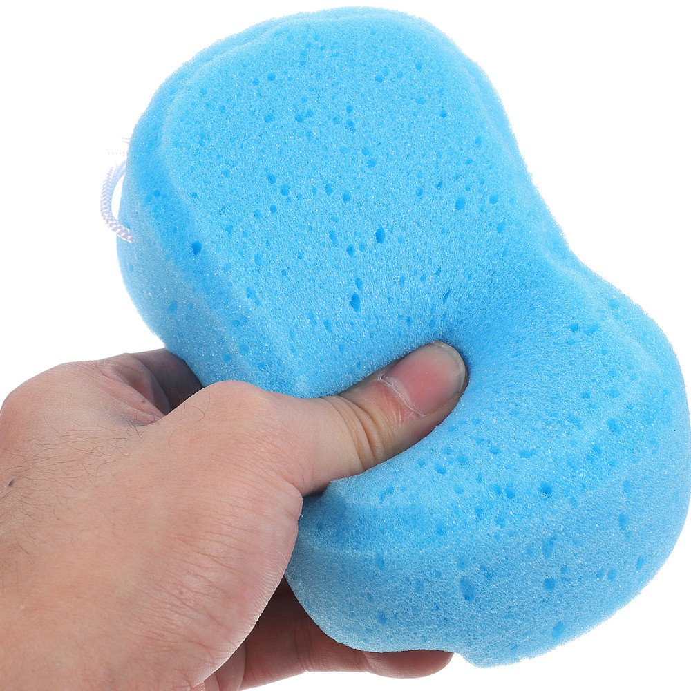 3 Pcs Bathing Sponge Shower Ball Thickened PU Material Body Cleaner