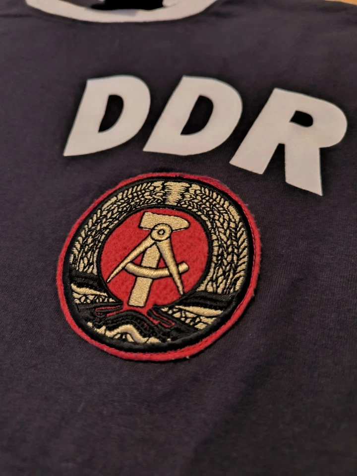 Shirt Germania Est DDR 1970's Vintage - Immagine 3 di 4