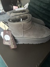 Brand New Grey Platform Ugg Original Boots From Australia 