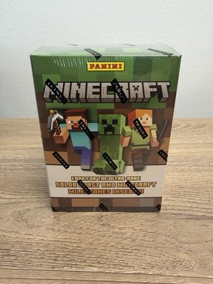 2024 Panini Minecraft Factory Sealed Blaster Box - 36 Cards Per Box - Look 4 #ed