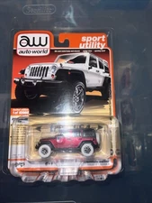 Auto World Sport Utility Ultra Red 2018 Jeep Wrangler JK Unlimited Sport CHASE
