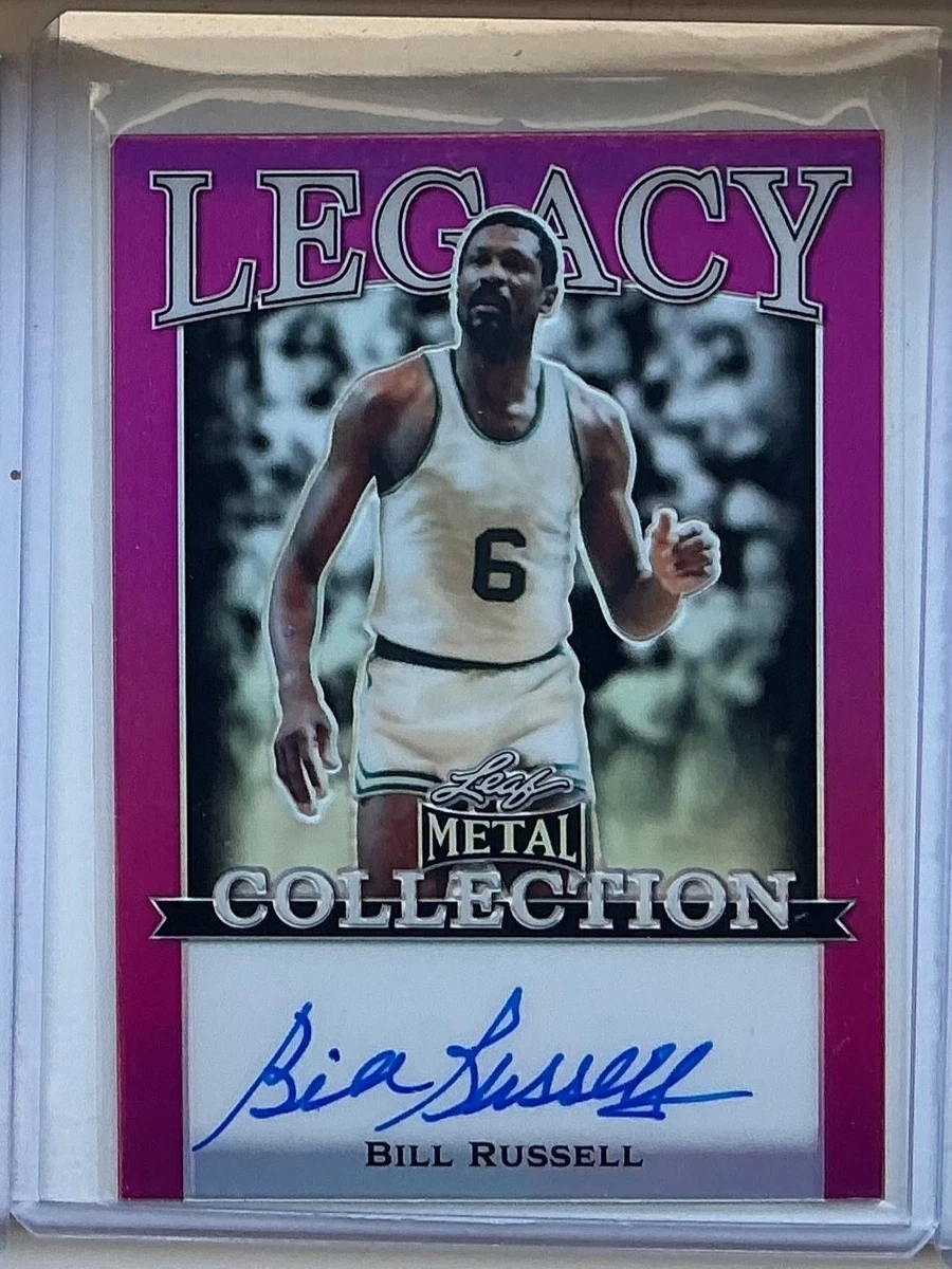 Leaf Bill Russell Basketball Sports Trading Cards & Accessories