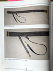Exc Mills 1887 Officer .38 Pistol Cartridge Belt w/ Sabre Hanger — photo 10