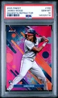 2025 TOPPS FINEST MAGENTA REFRACTOR #100 JAMES WOOD ROOKIE RC /350 PSA 10