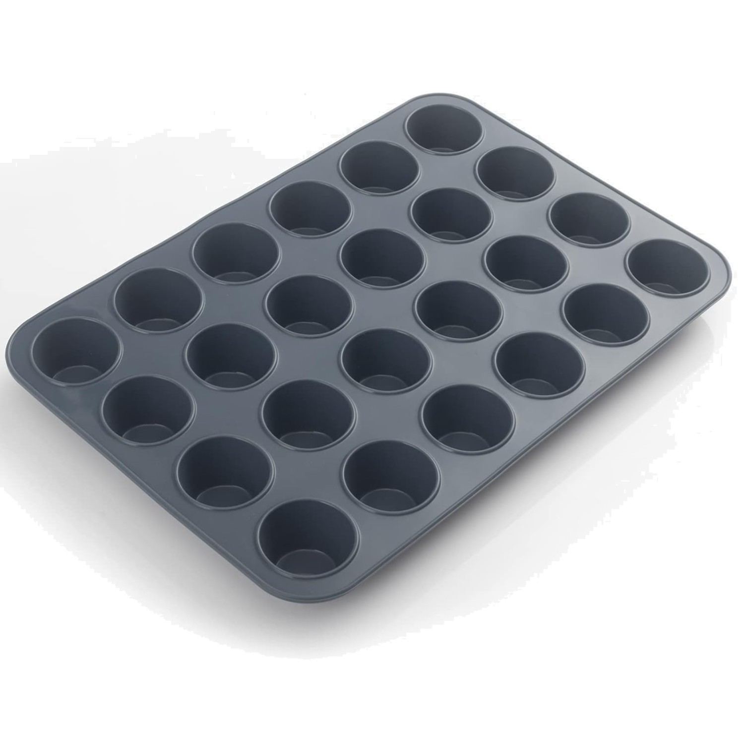 Mini Muffinform aus Silikon für 24 Muffins, antihaftbeschichtet, 34x23cm