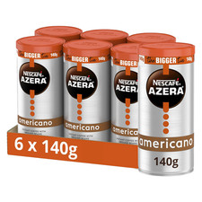 Image of NESCAFÉ Azera Americano Instant Coffee, 140g - Pack of 6